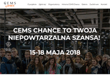 Tablet Screenshot of cemschance.pl